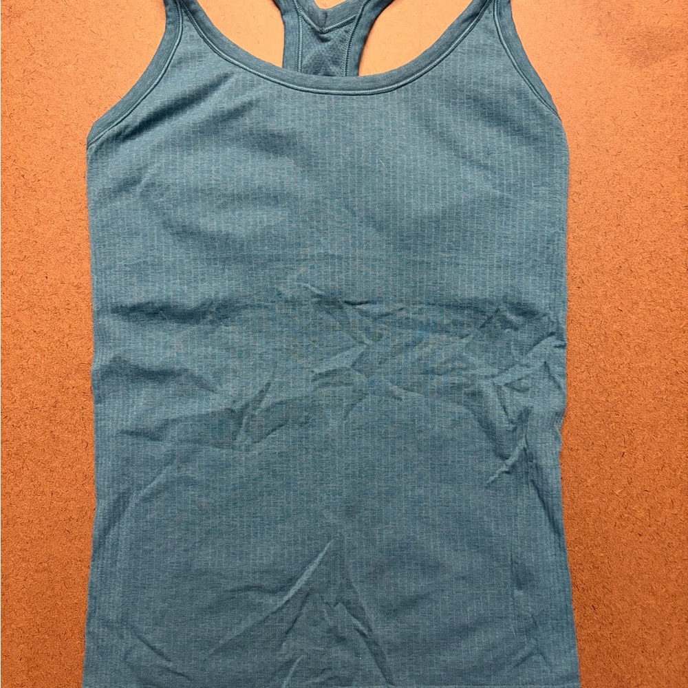 Lululemon Blue Ebb to Street Tank Top